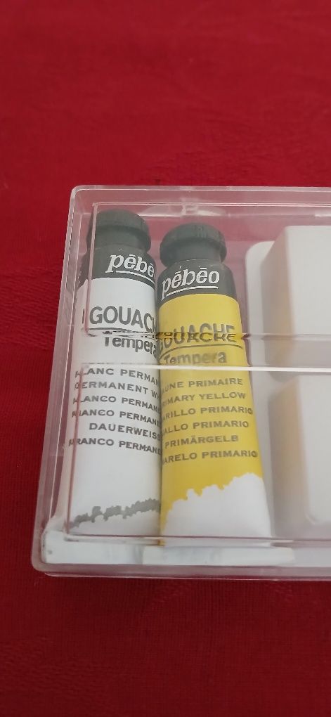 Guaches Tempera Pebeo, novos
