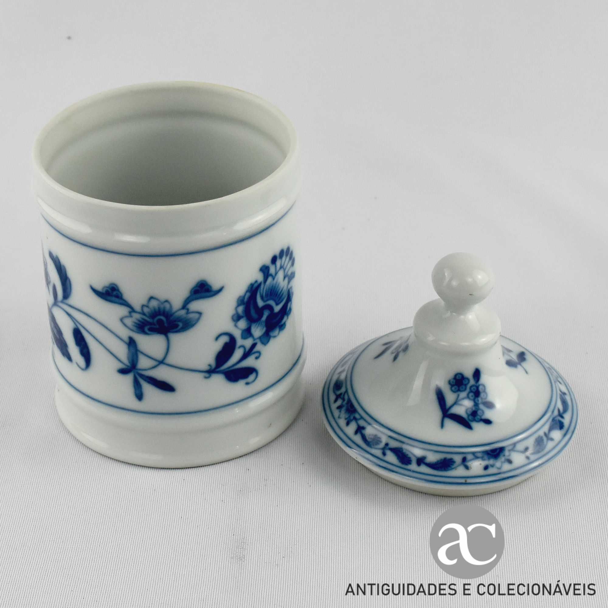 Potiche porcelana Vista Alegre, decoração Margão