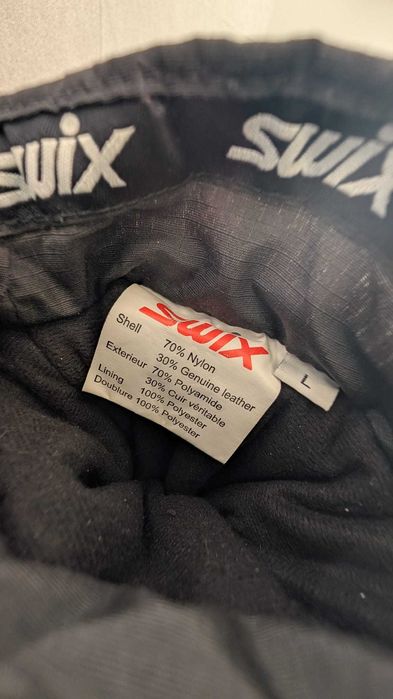Rękawice narciarskie SWIX jak Reusch Gore‑Tex,  skóra/nylon, rozmiar L