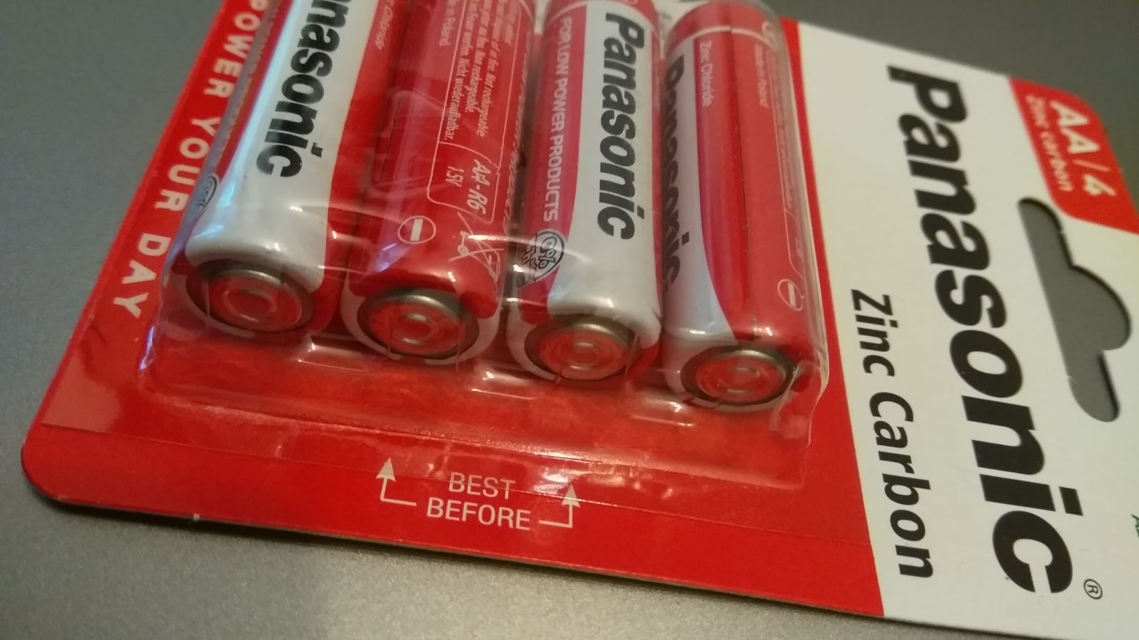 Bateria cynkowo-węglowa Panasonic AA (R6) 4 szt.