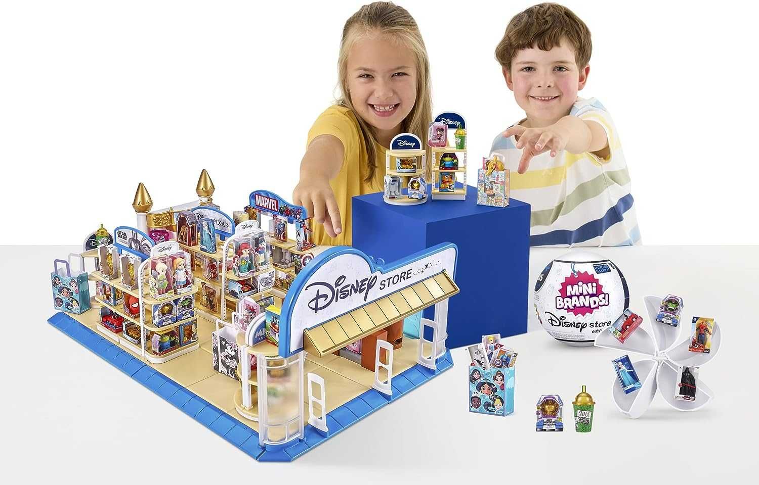 Магазин Дисней мини игрушки 5 Surprise Mini Brands Disney Toy Store