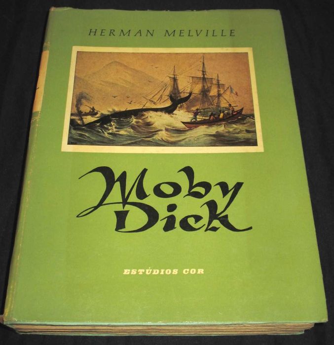 Livro Moby Dick Herman Melville Estúdios Cor 1962