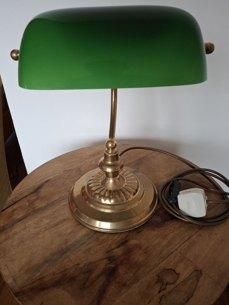 Stara lampka na biurko