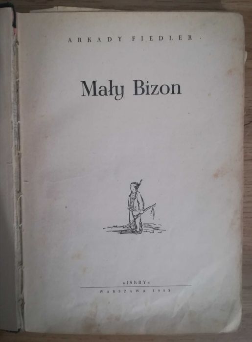 Mały Bizon Arkady Fiedler klasyk 1953 + Gratis