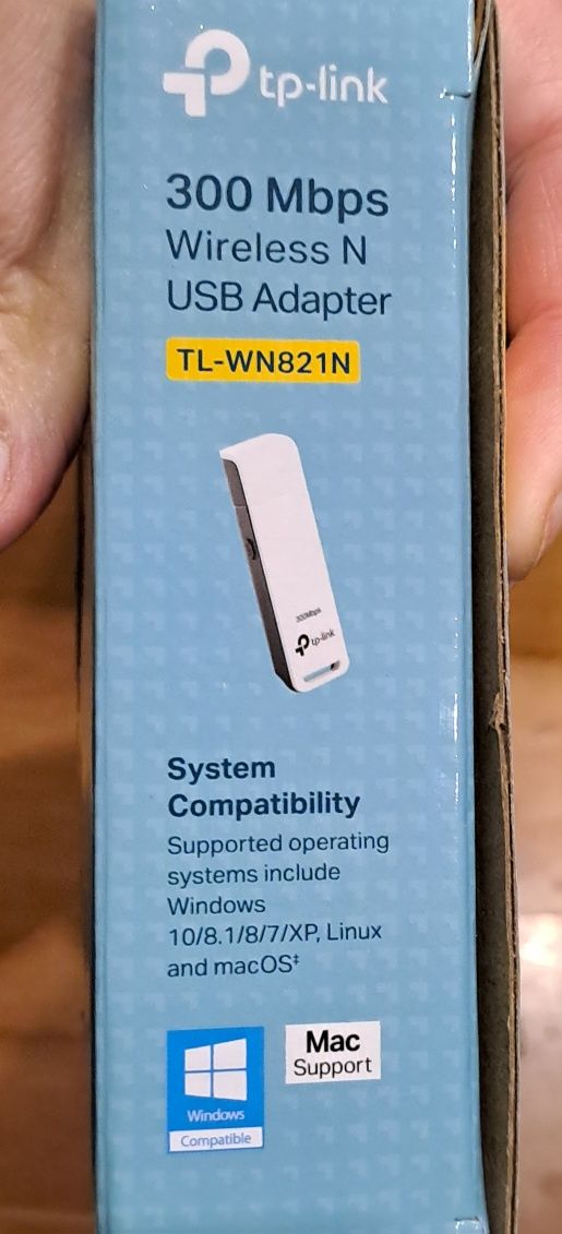 Bezprzewodowa karta sieciowa TP- LINK TL-WN821N USB stan N, 300 Mb/s
