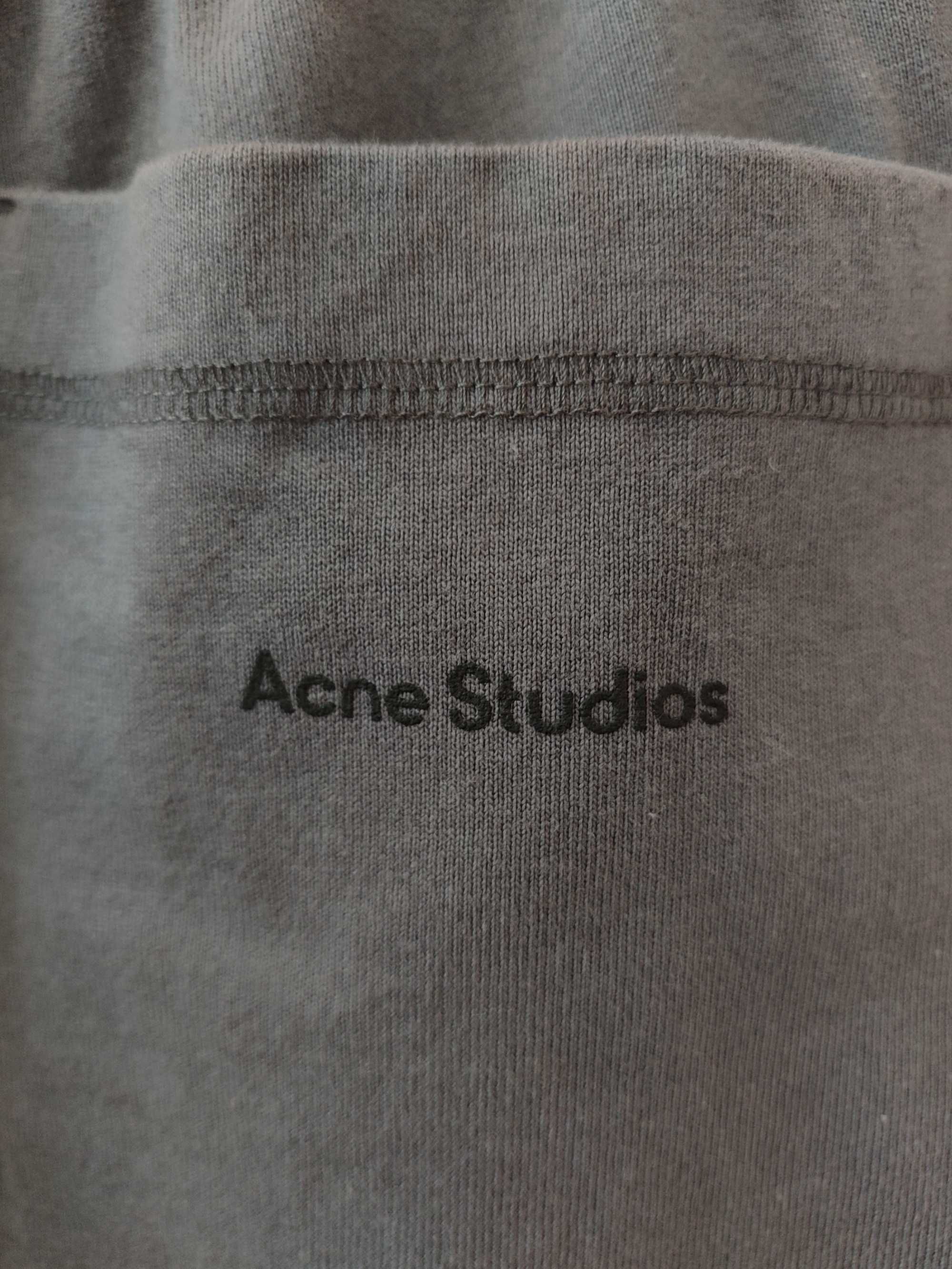 Шорти Acne Studios Grey Relaxed Shorts Grey