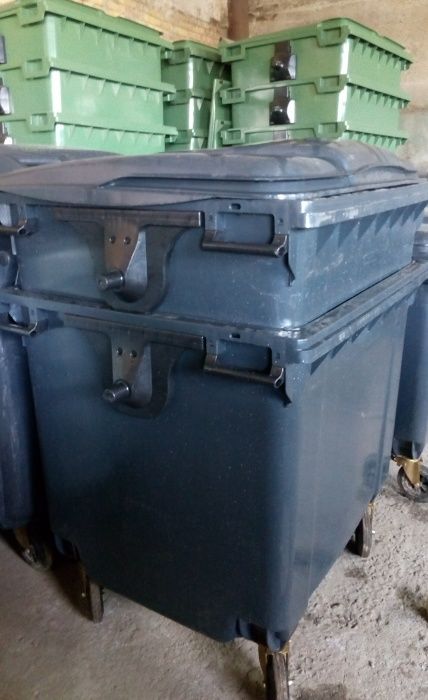 Б/У Контейнер для мусора бак мусорный ТБО евроконтейнер для сміття тпв