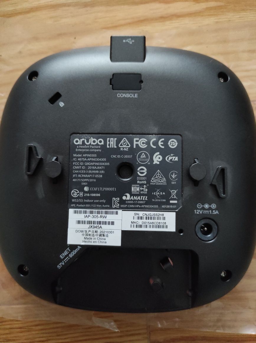 Продається б/у wi-fi точка доступу від HP Aruba IAP-305 RW (JZ320A).