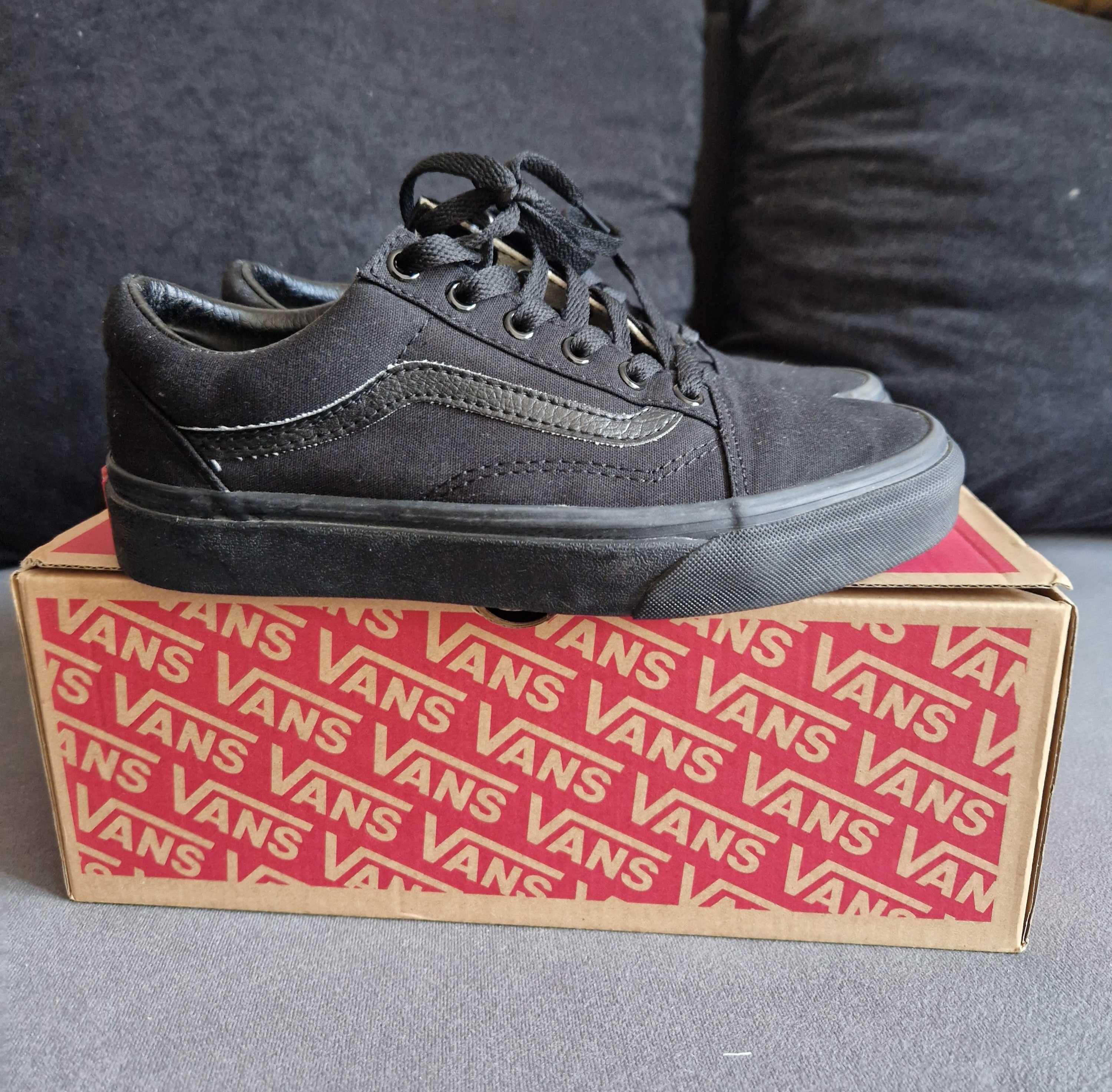 Vans Old Skool czarne 38, stan idealny!