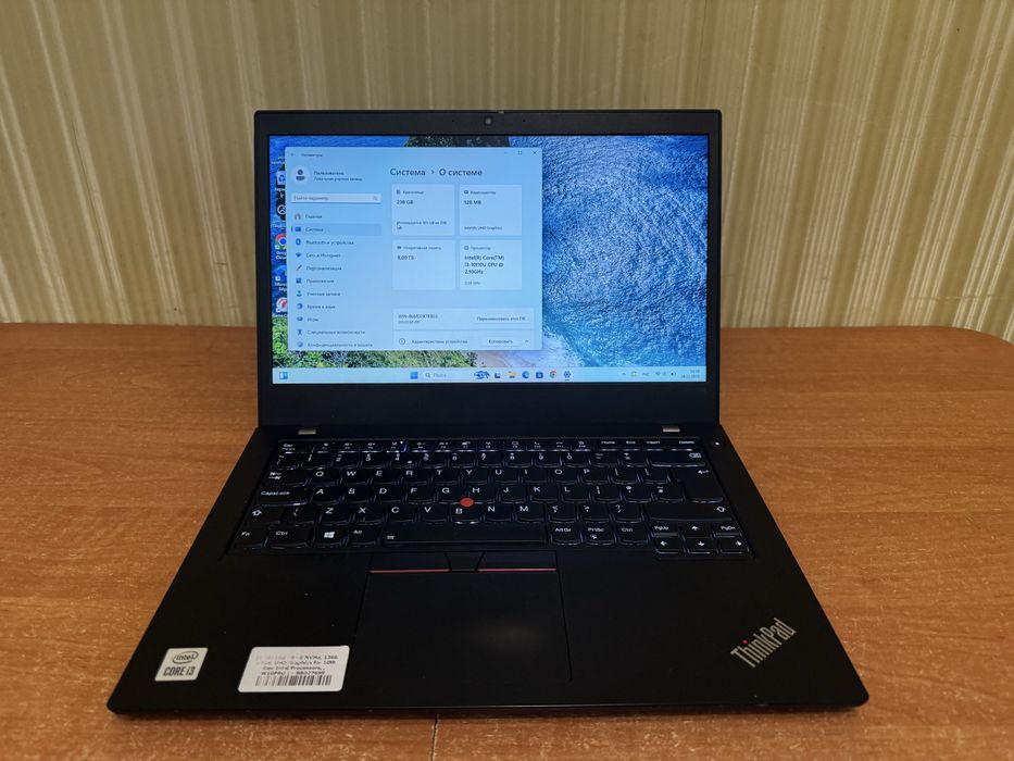 Ноутбук Lenovo ThinkPad L14 core i3 10gen