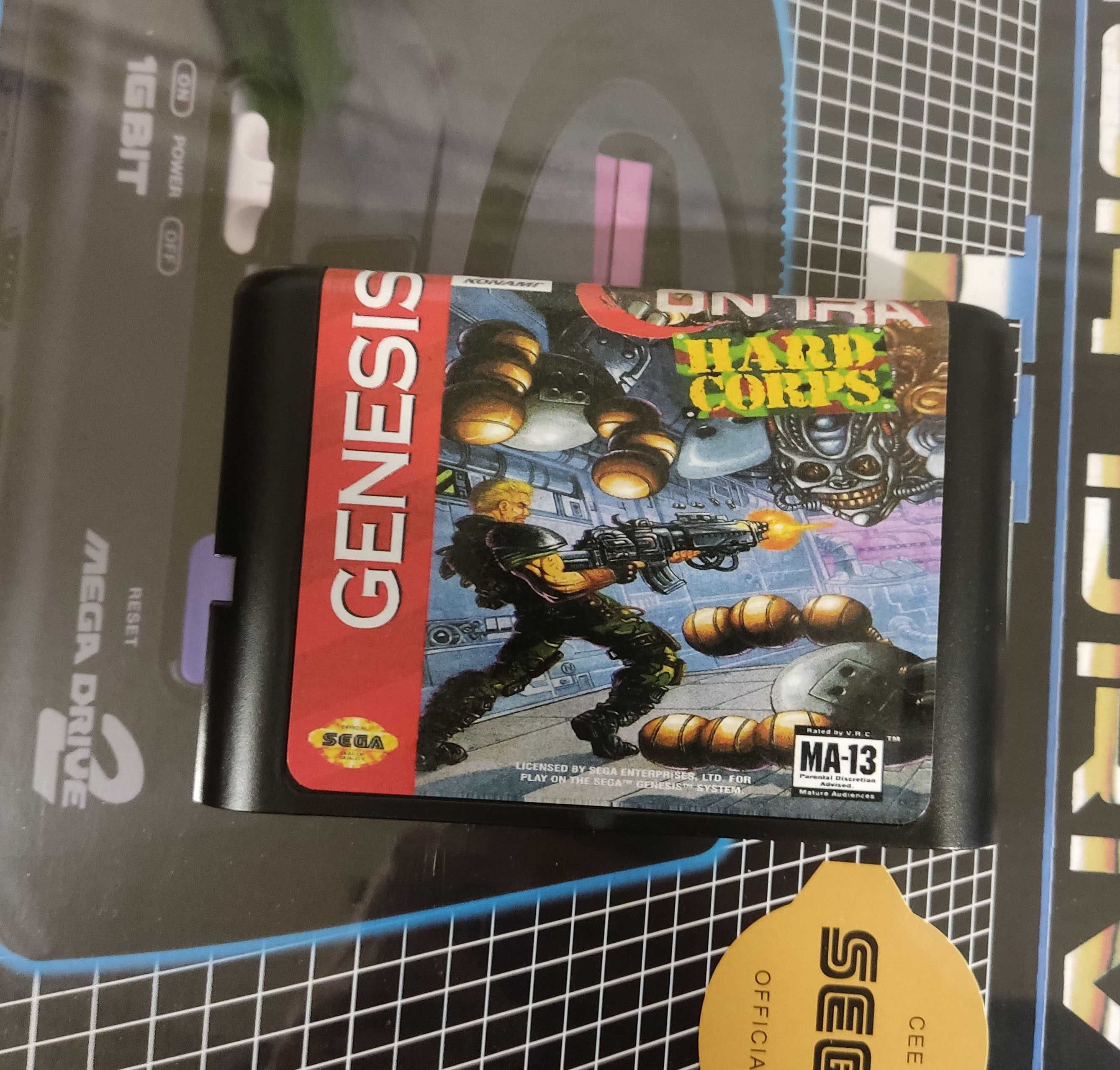 РЕТРО! Сега Мега драйв 2 + Contra Hard Corps НОВА. НАЛОЖКА!!