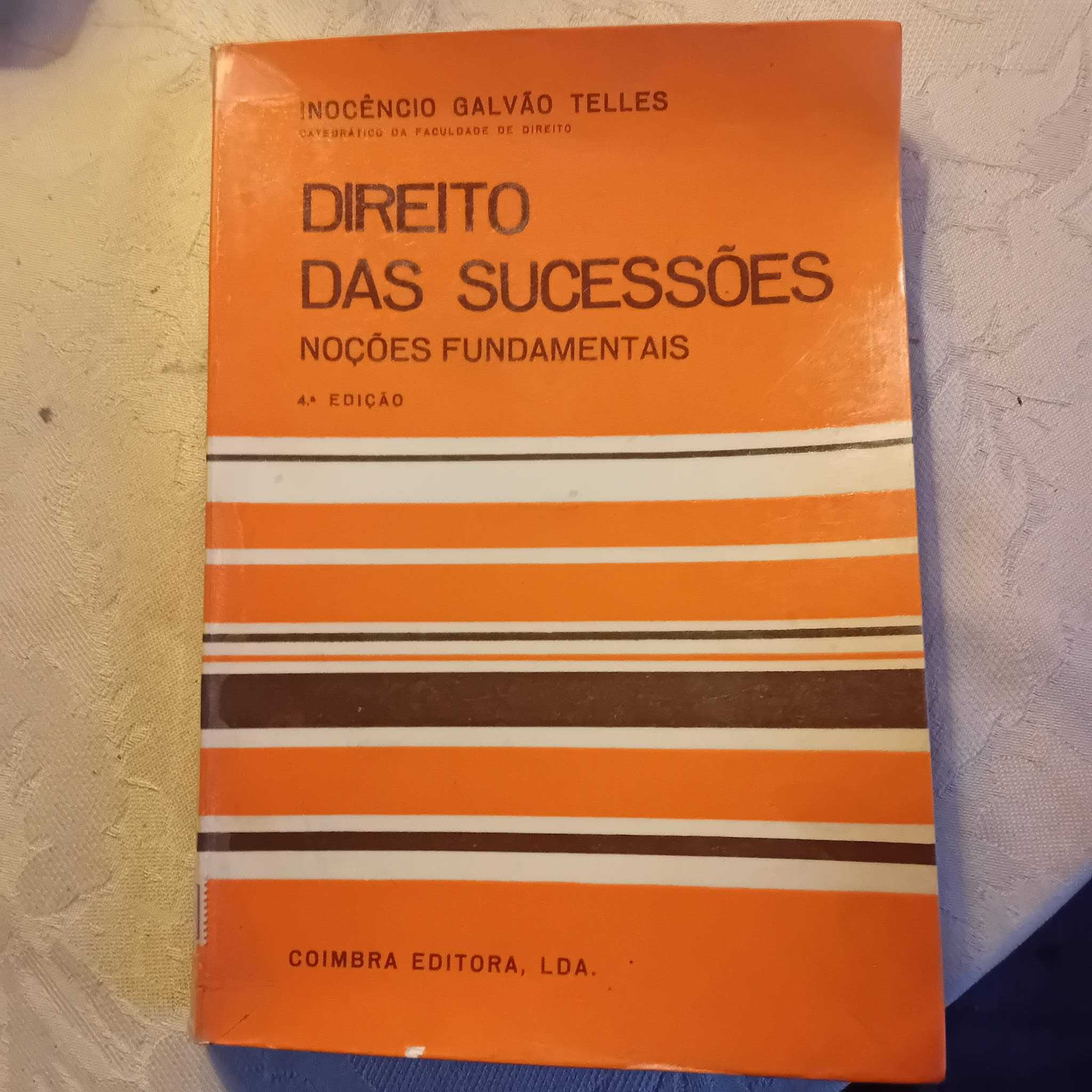Inocencio Galvao Telles, Direito Das Sucessões