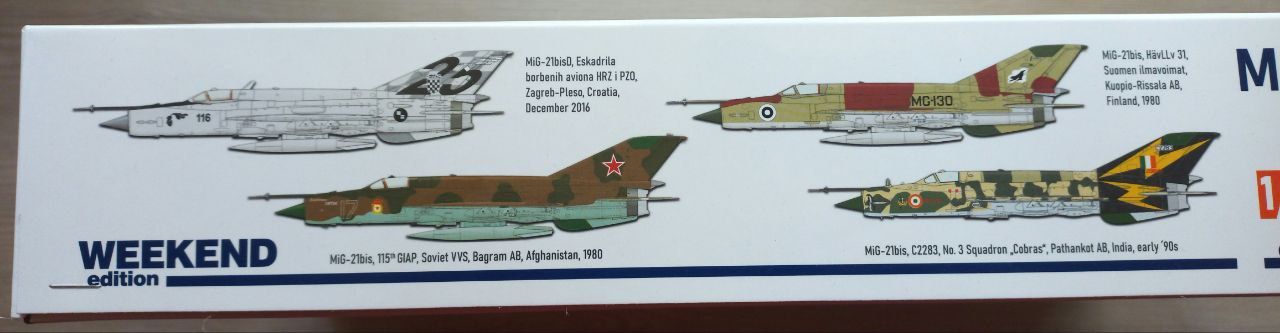 Сборная модель самолета MiG-21 BIS, 1/48, Eduard