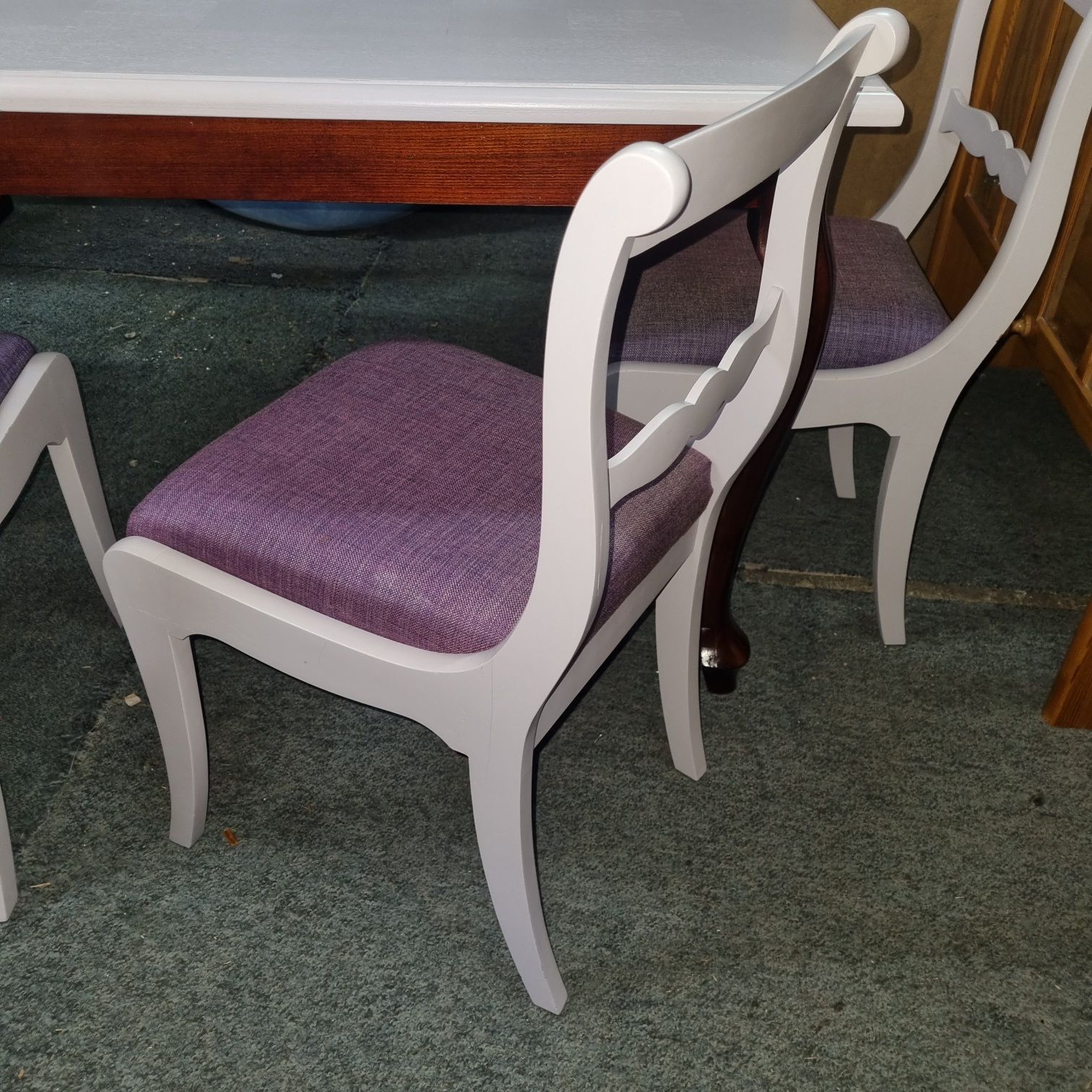 Meble Henryków stół i4 krzesła antyki po modernizacji