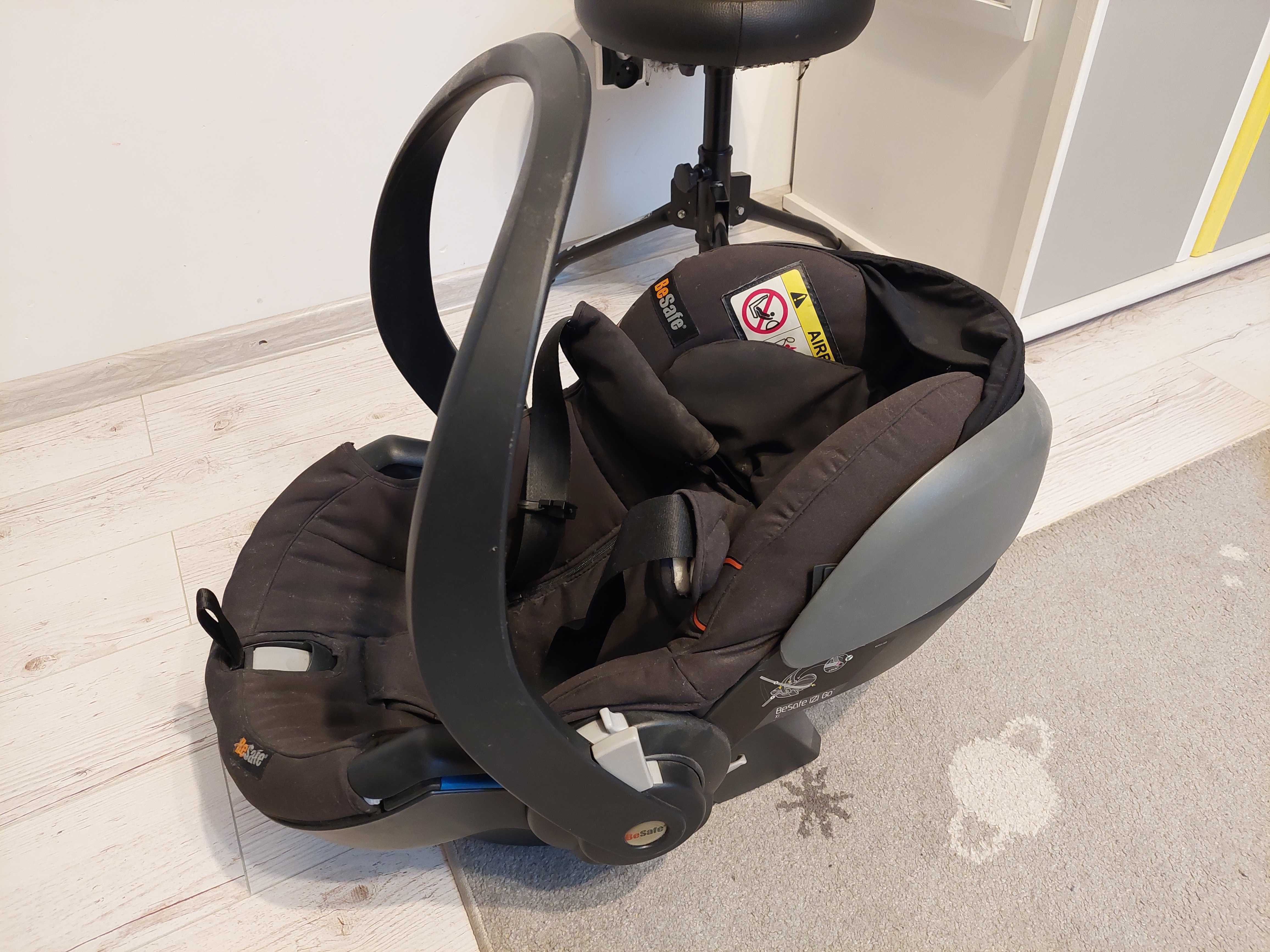 Baza ISOfix do fotelika BeSafe iZi Go + fotelik BeSafe iZi Go
