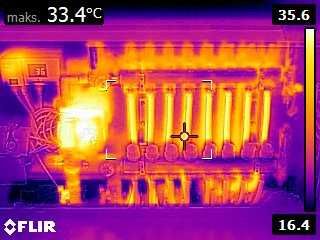 Elektryk Kamera inspekcyjna Termowizyjna Skaner ścian Dron Pomiary