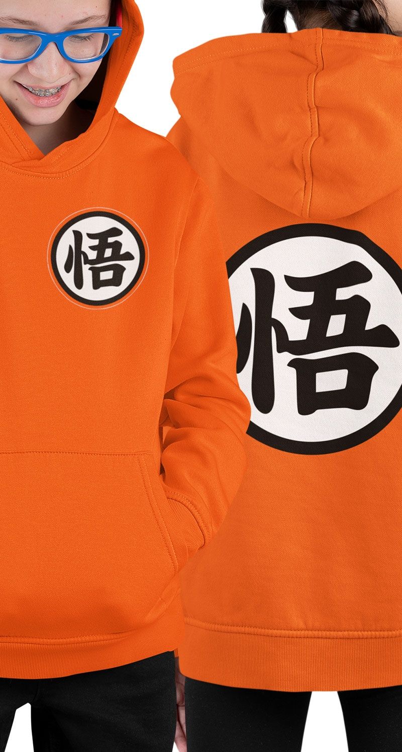 Dragon Ball Goku Turtle Gi logo - bluza dziecięca kaptur kangurka 5siz