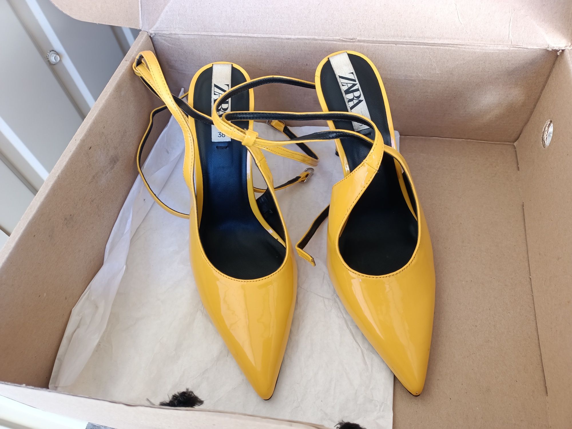 Жіночі туфлі човники Zara туфлі лодочки Босоніжки