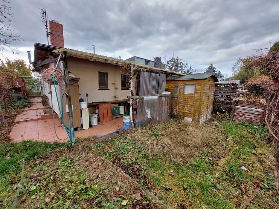 Sprzedam działkę ROD poznań smochowice duży domek całoroczny działka