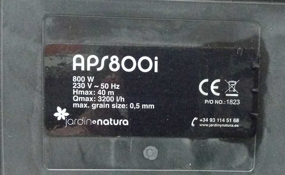 Bomba de água de superfície