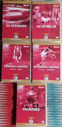 Vendo DVDs coleção Benfica