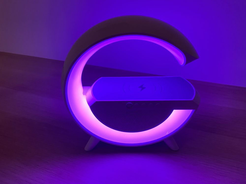 G-lamp głośnik Bluetooth, SMART 5W1 LED RGB (biała)
