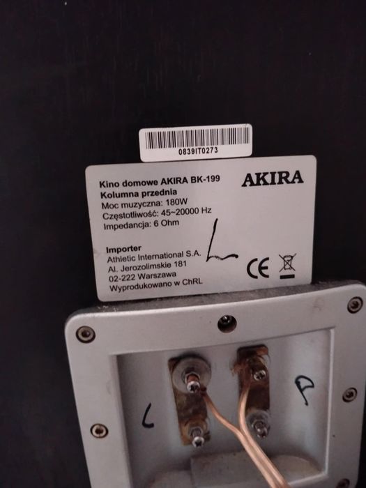 Zestaw głośników z wzmacniaczem
