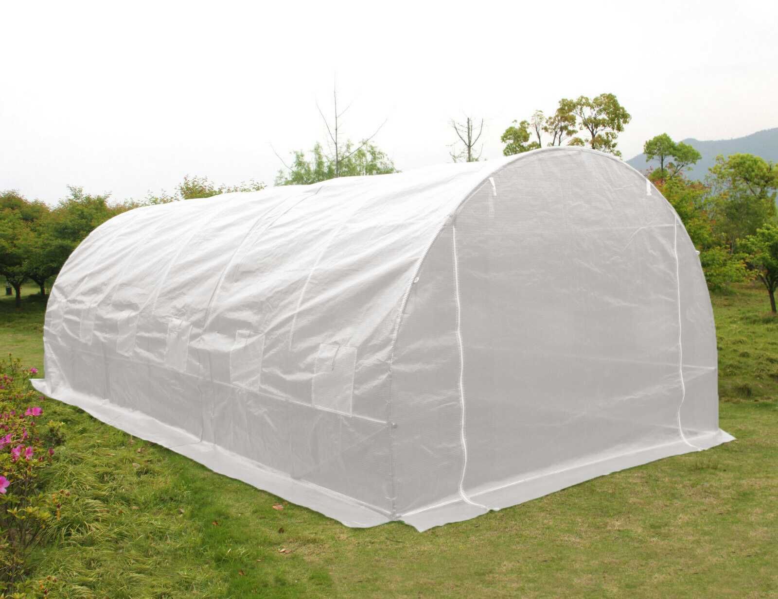 FOLIA ZAMIENNA na tunel ogrodowy 8x3m zbrojona zapas namiot foliak