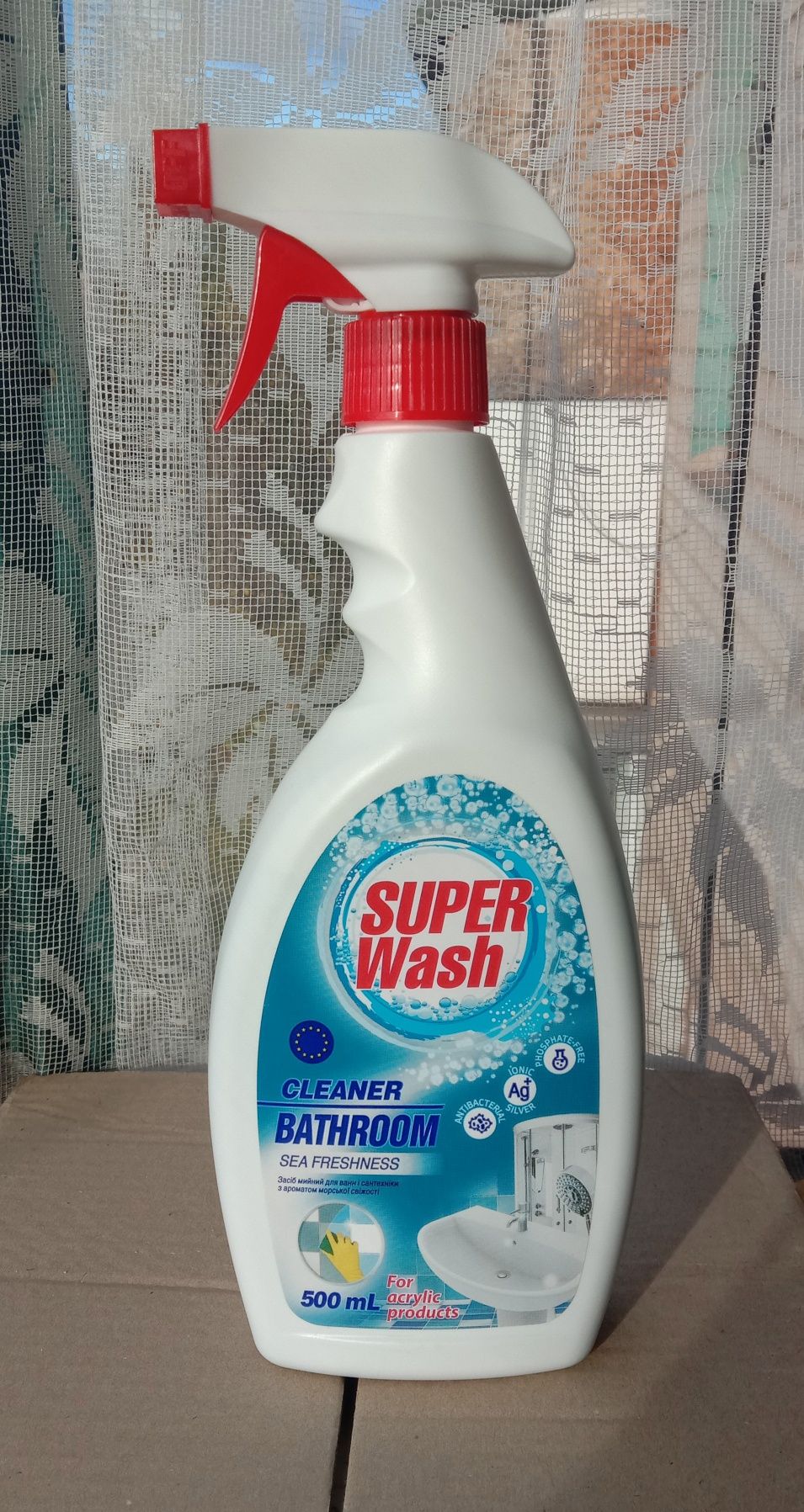 Засіб для чищення ванних кімнат "SUPER Wash"