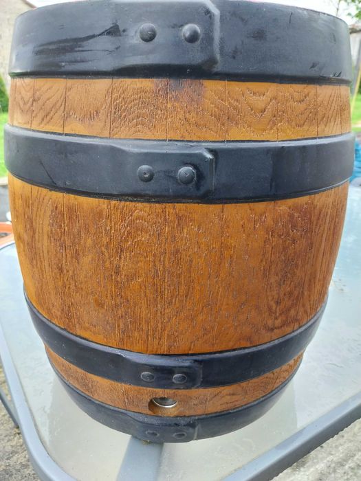 beczka keg drewnopodobna 30l na piwo jak nowa Francja