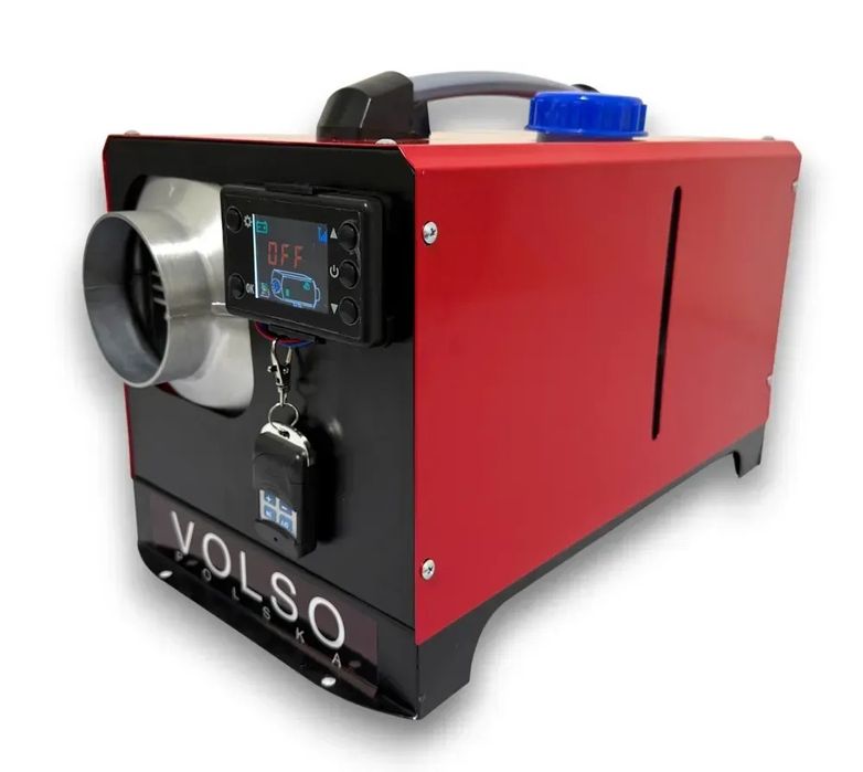 Автономний дизельний обігрівач 12000 Вт VOLSO VS 80951, 12 В/24 В/240в