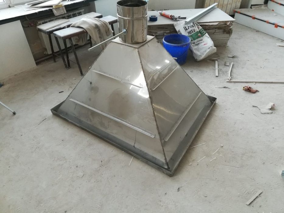 колокол для барбекю, нержавейка, 1 мм