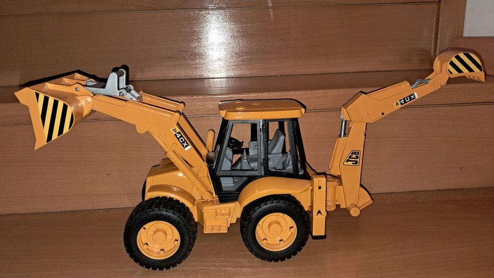 Escavadora dupla Bruder