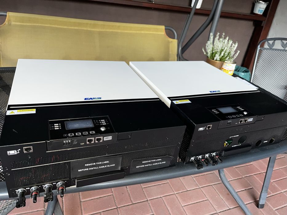 Dwa NOWE falowniki - inwertery solarne SMW 8KW