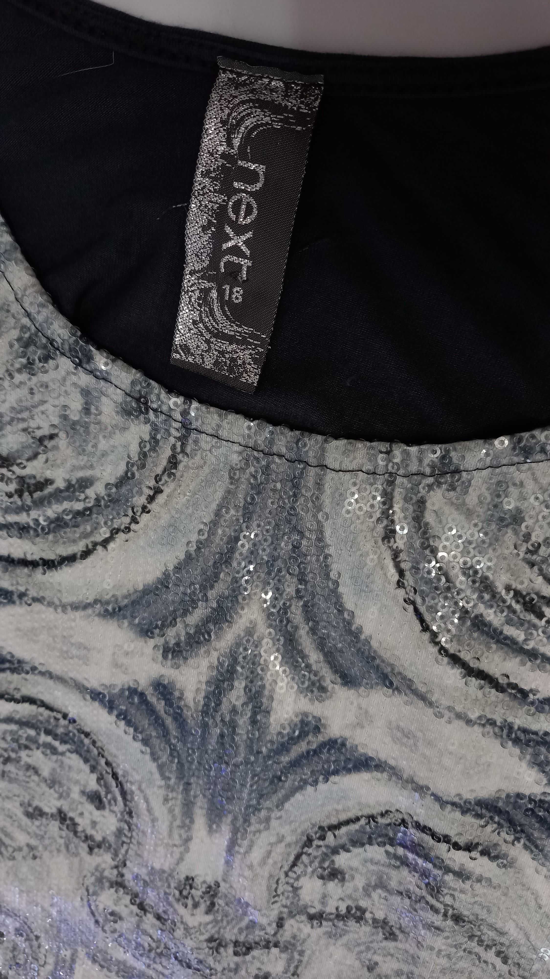 NEXT р. 18 XXXL 54 туника блузка платье батал блуза оверсайз Англия