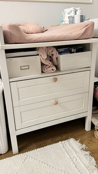 Przewijak z komoda dla niemowląt  IKEA SUNDVIK