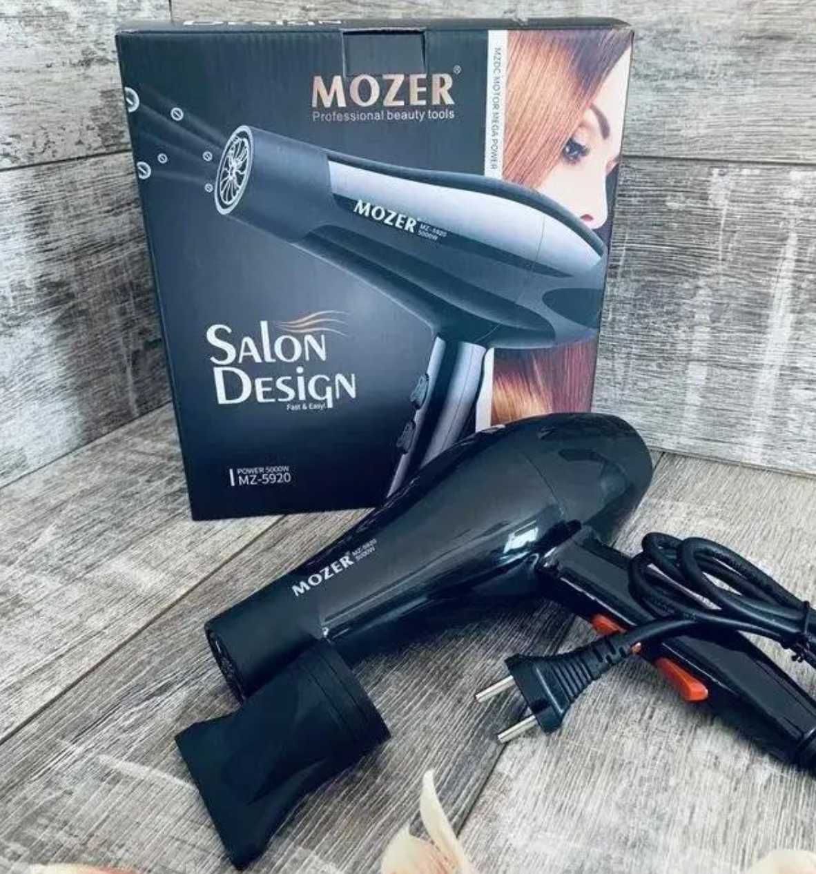 Фен для волосся Mozer MZ-5920 | Потужний фен 5000W для волосся