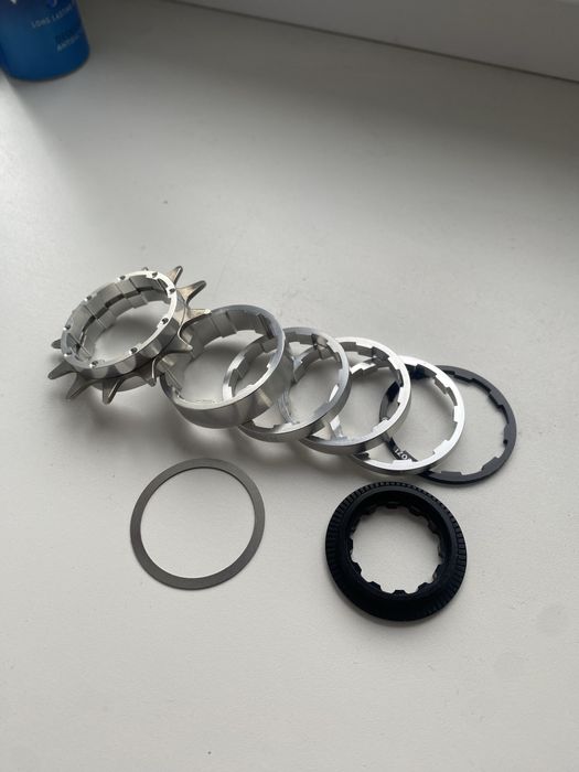 Single speed mtb сингл спид проставки на втулку передачі на барабан