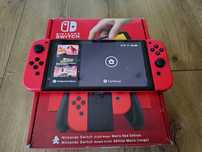 Nintendo Switch OLED Mario red