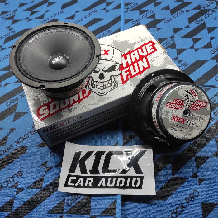 Автоакустика Kicx LL 6.5 16см колонки/динаміки/динамики в машину/авто