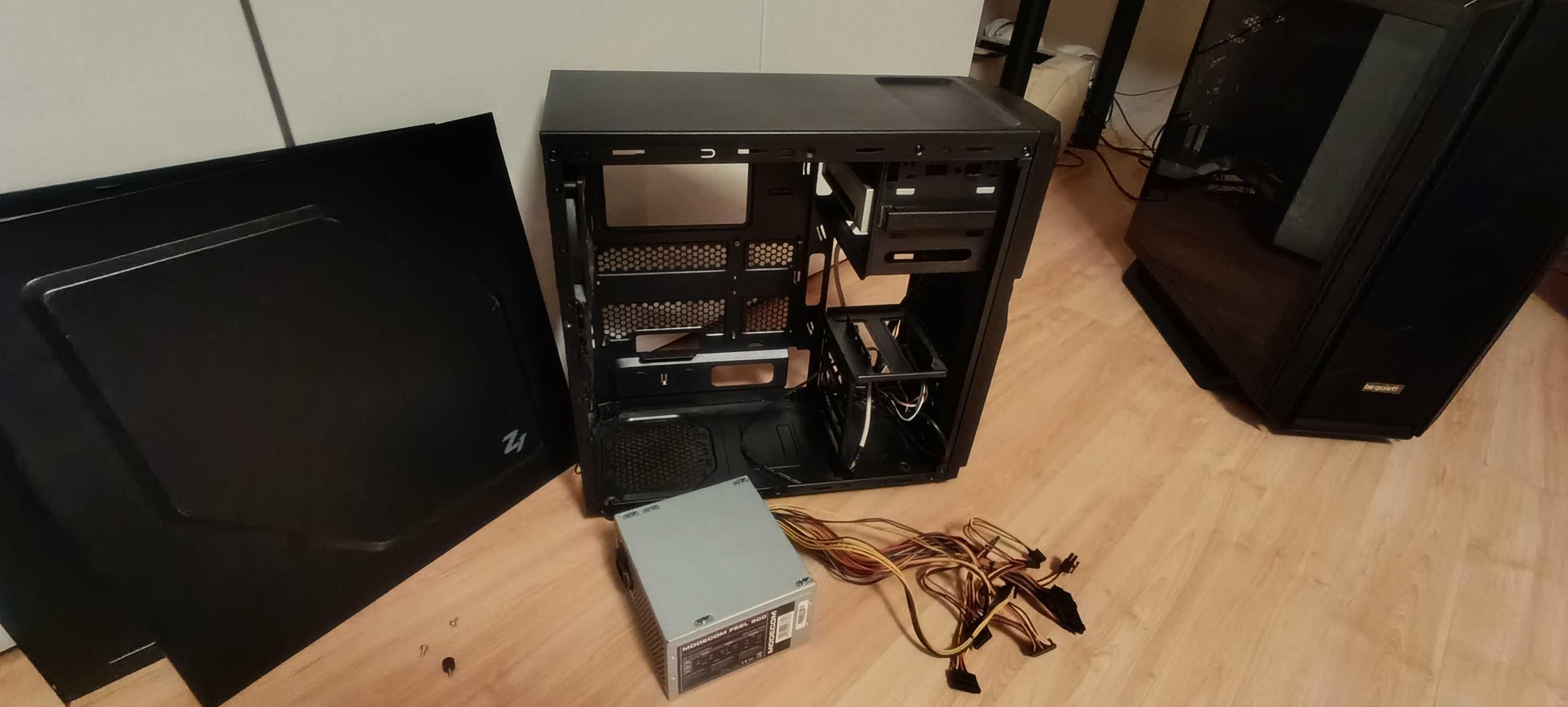 Obudowa Zalman Z1 +zasilacz 500W czytnik kart, CD używana