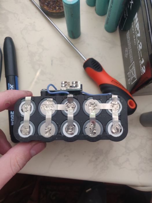 Сборка аккумулятор перепаковка батарей