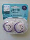Пустушка Philips Avent  Utra Air Animals, 0-6міс.