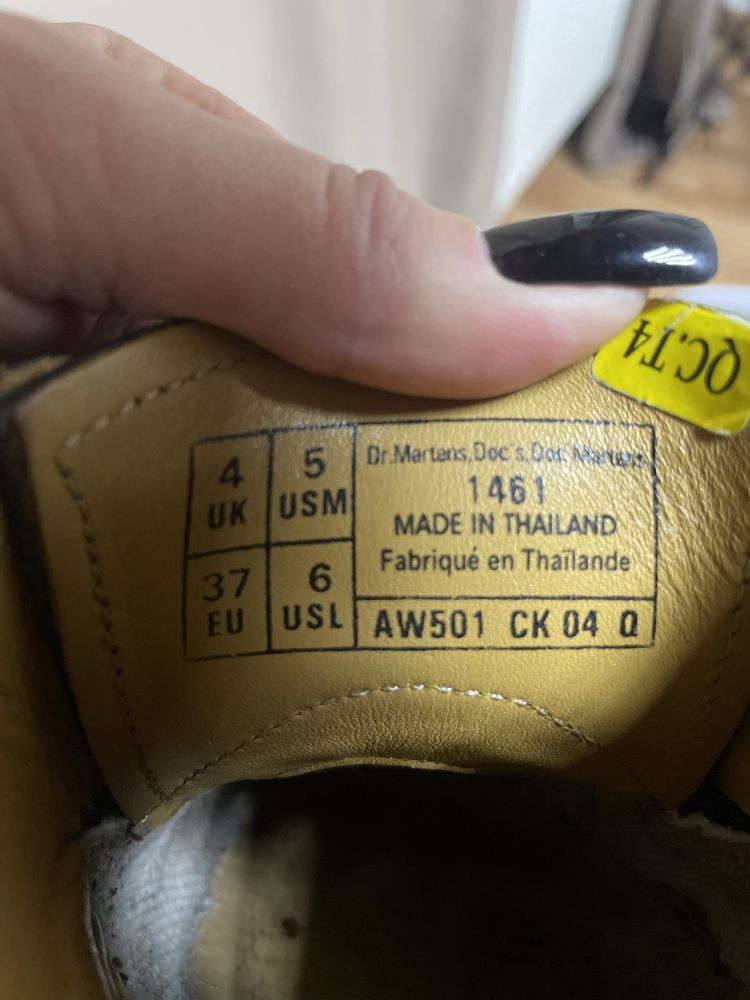 Туфлі дербі лофери чорні шкіра Dr. Martens