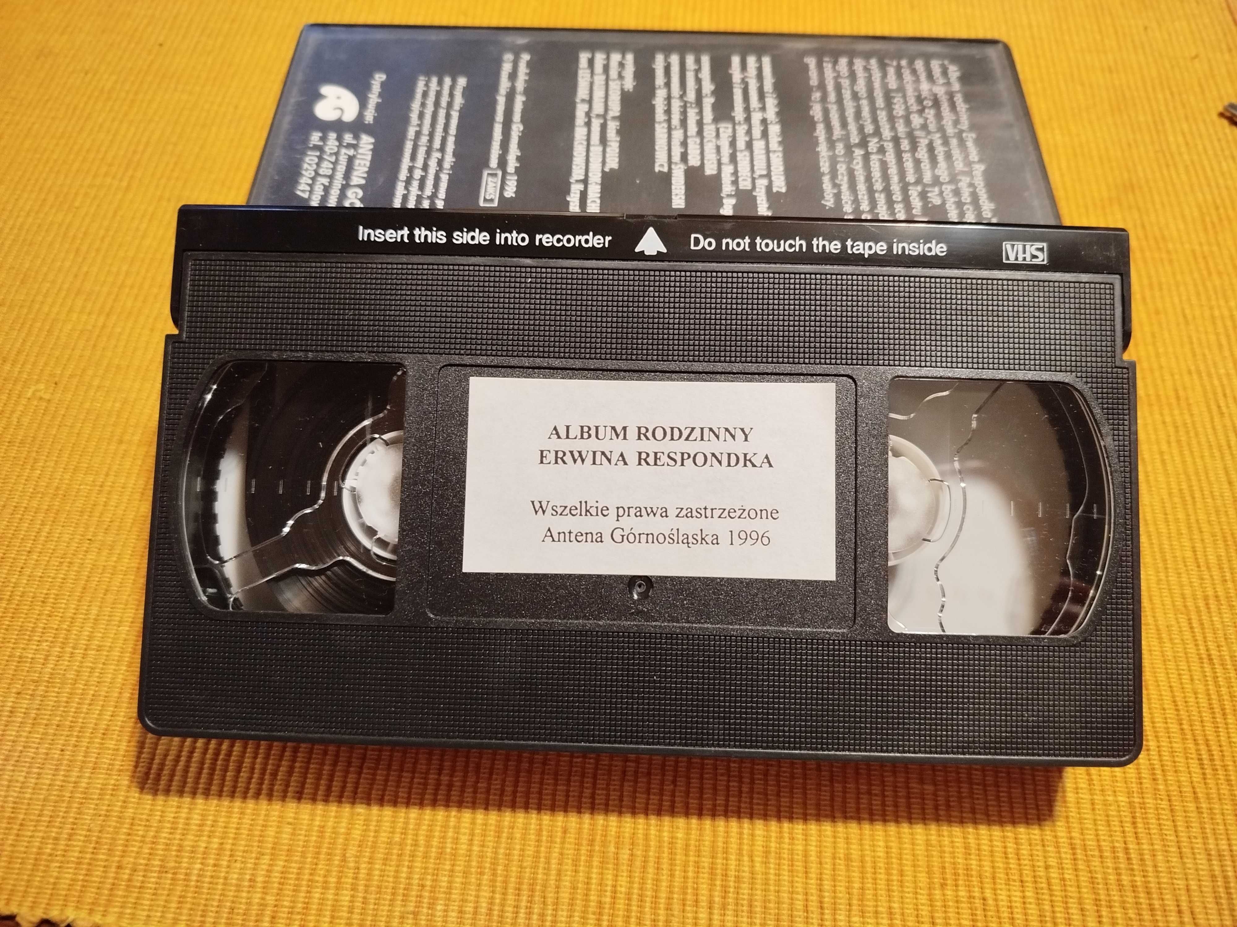 Album rodzinny Erwina Respondka VHS pierwszy górnośląski musical