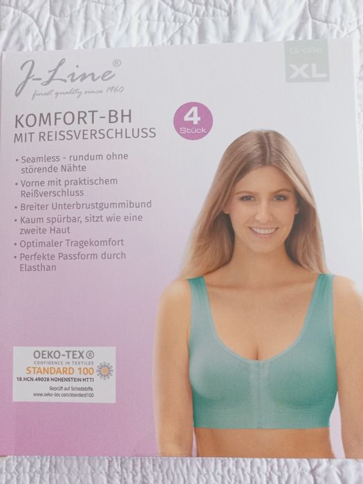 Biustonosze bezszwowe rozmiar XL