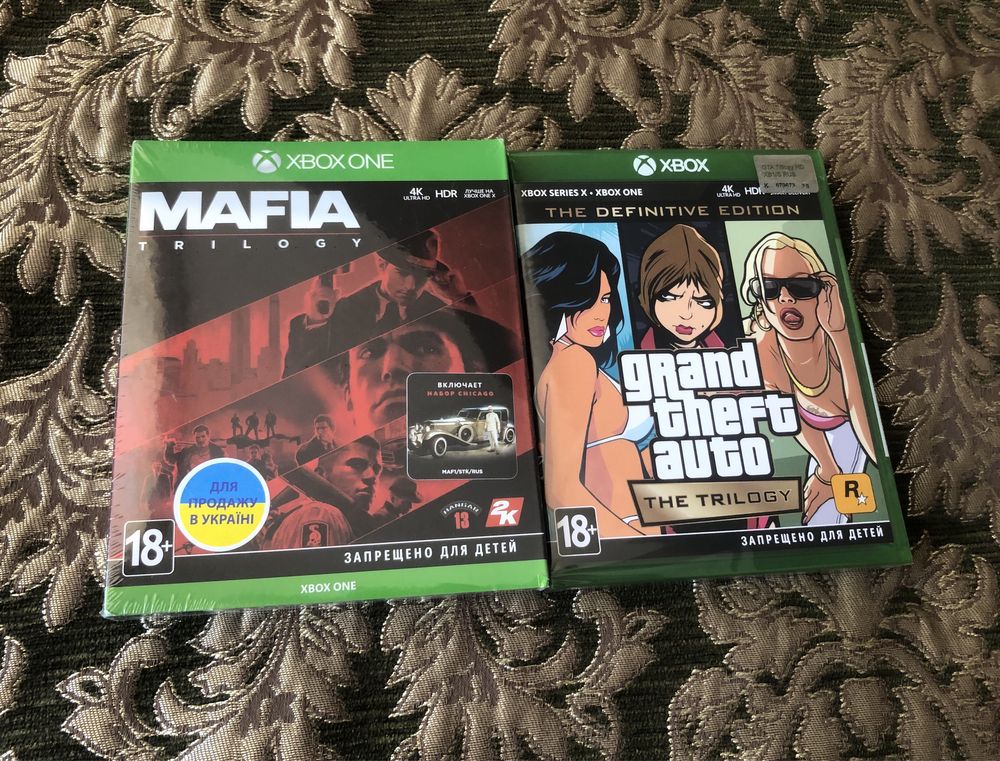 Игра Mafia Trilogy GTA The Definitive Edition для XBOX One Series X
