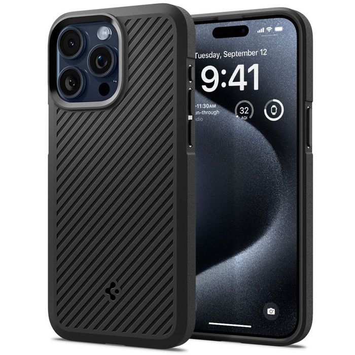 Etui Case Spigen Core Armor iPhone 15 Pro Max MATTE Black Case