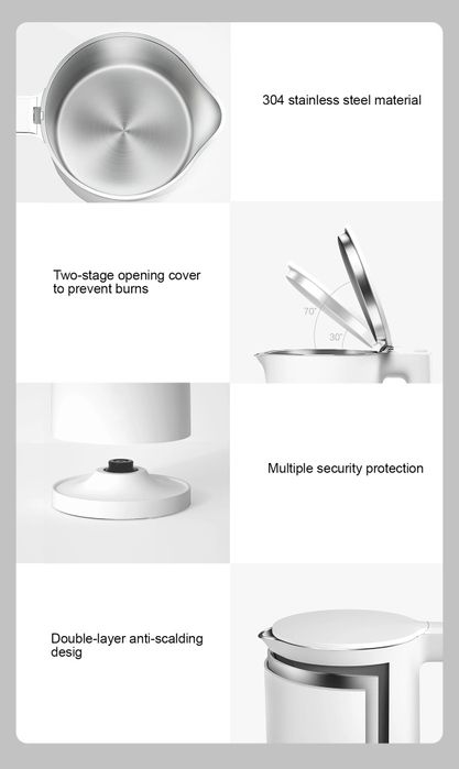 Электрочайник Xiaomi Mijia с постоянной температурой.