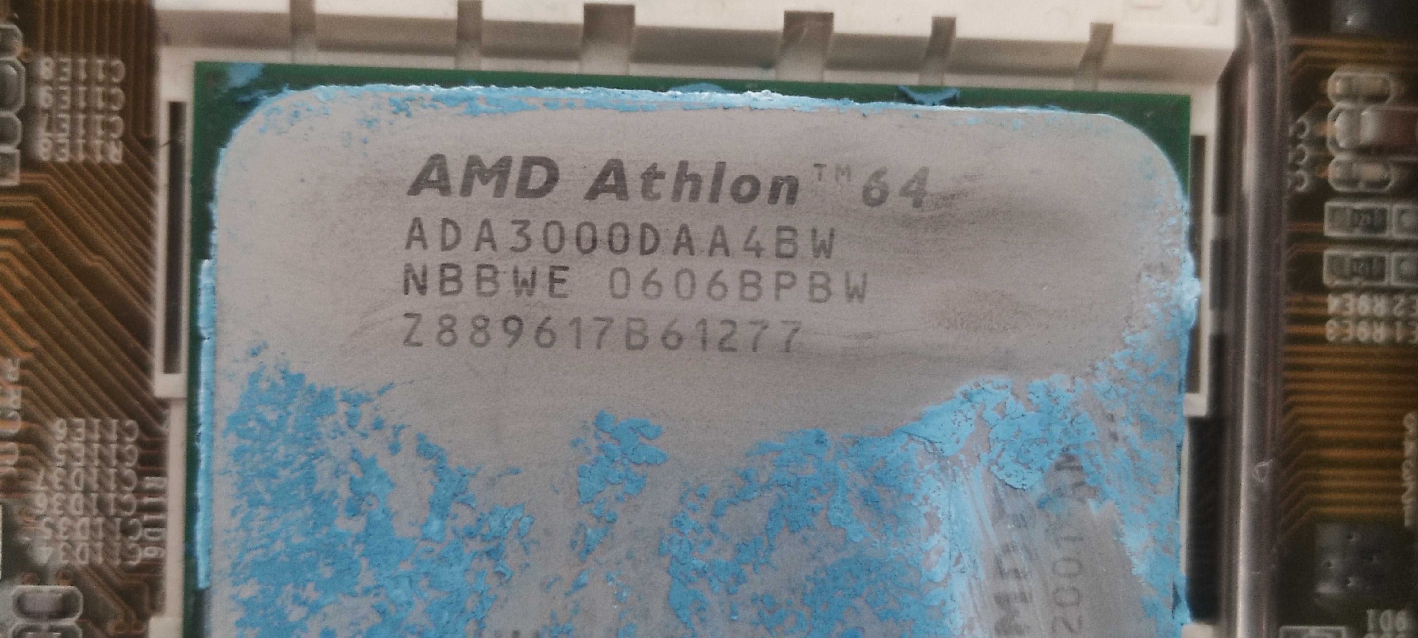 Комплект Системна плата, проц. AMD Athlon 64 3000+, кулер